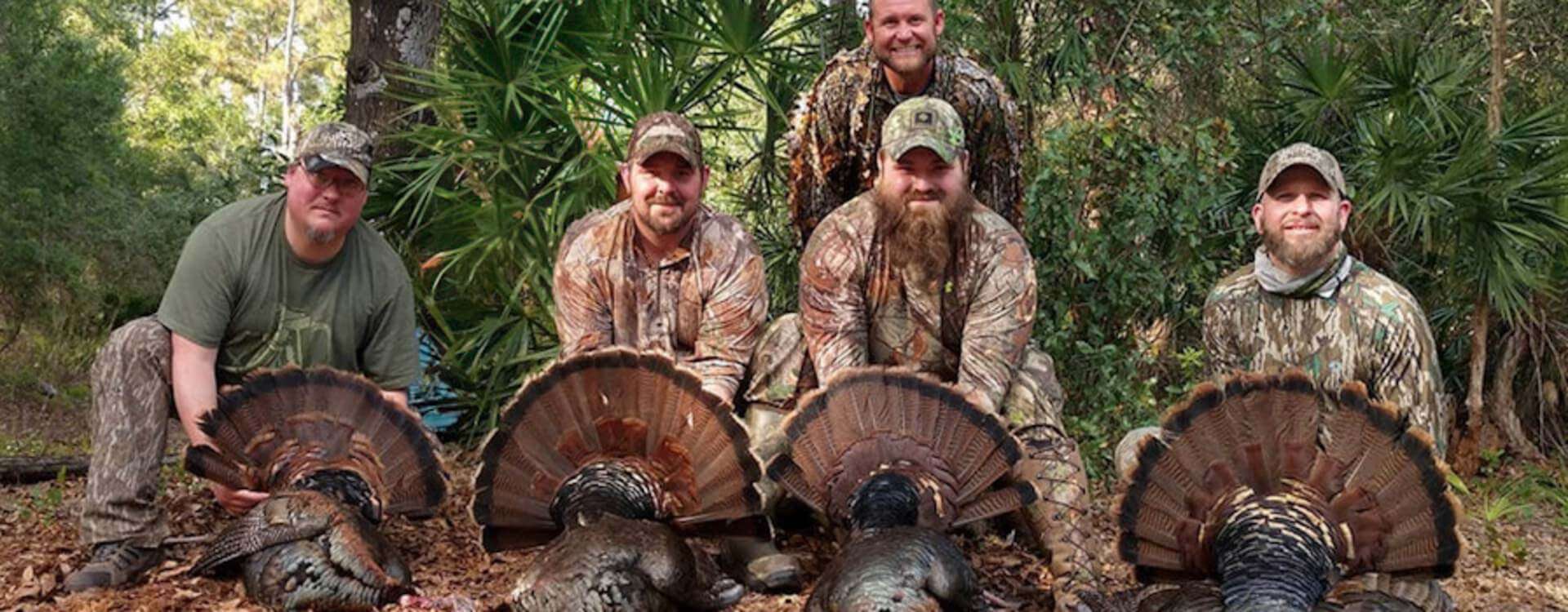 Guided Osceola Turkey Hunts in Florida